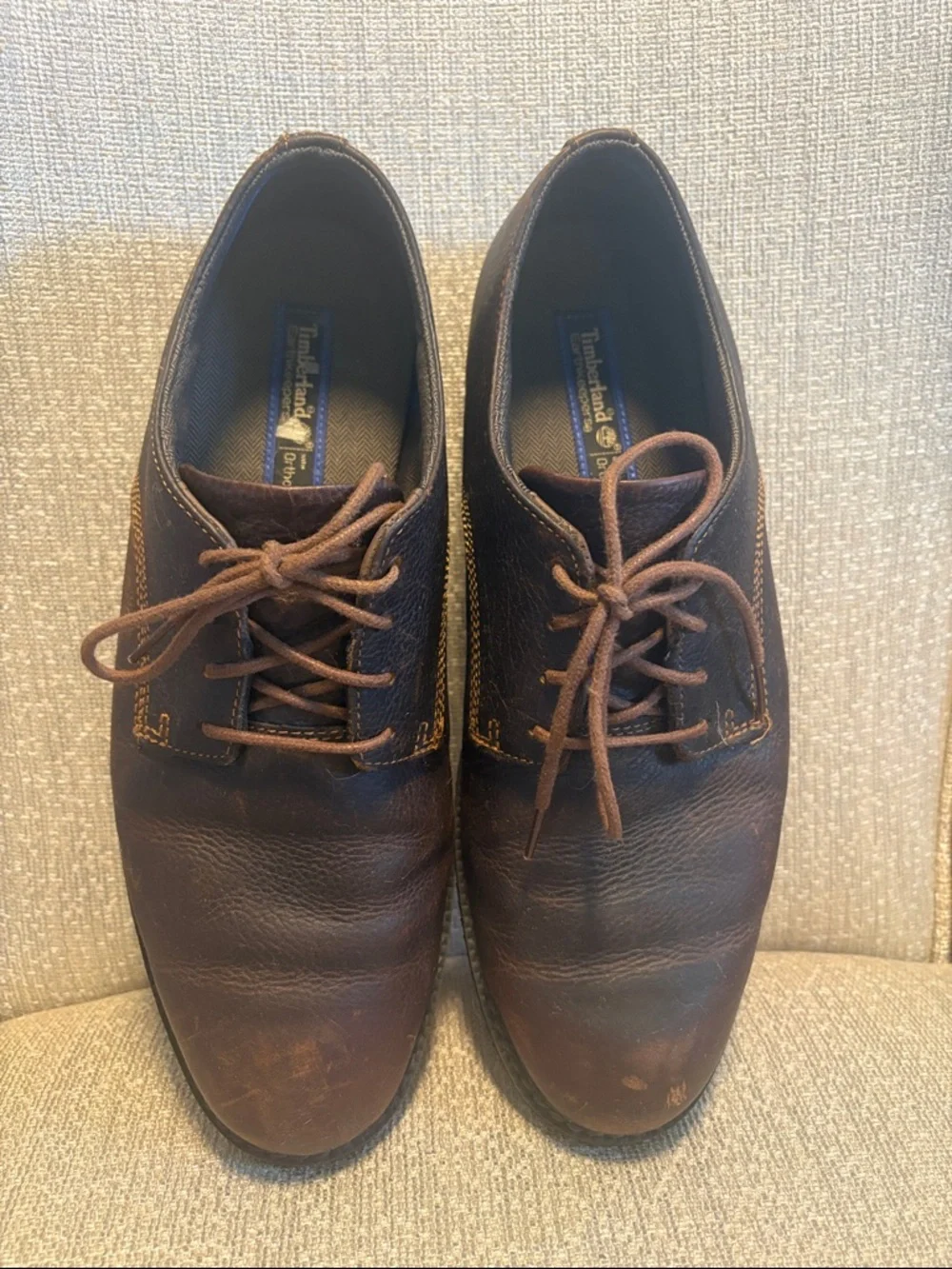 Timberland Dark Brown Leather Earthkeepers Shoes